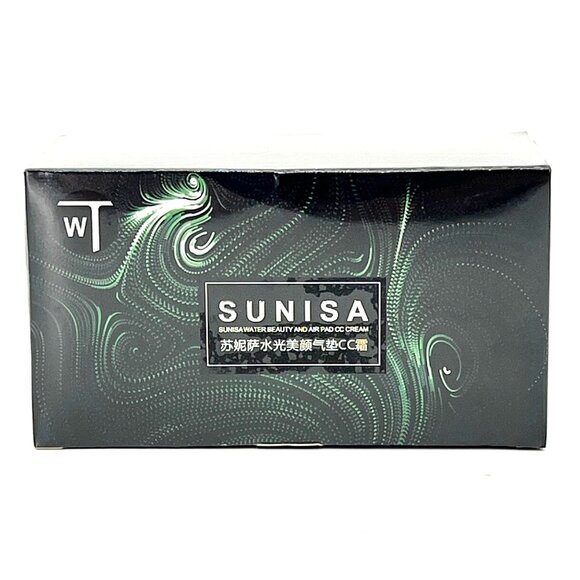 Sunisa Water Beauty and Air Pad CC Cream Nude Makeup For Very Fair Skin New - Picture 1 of 9